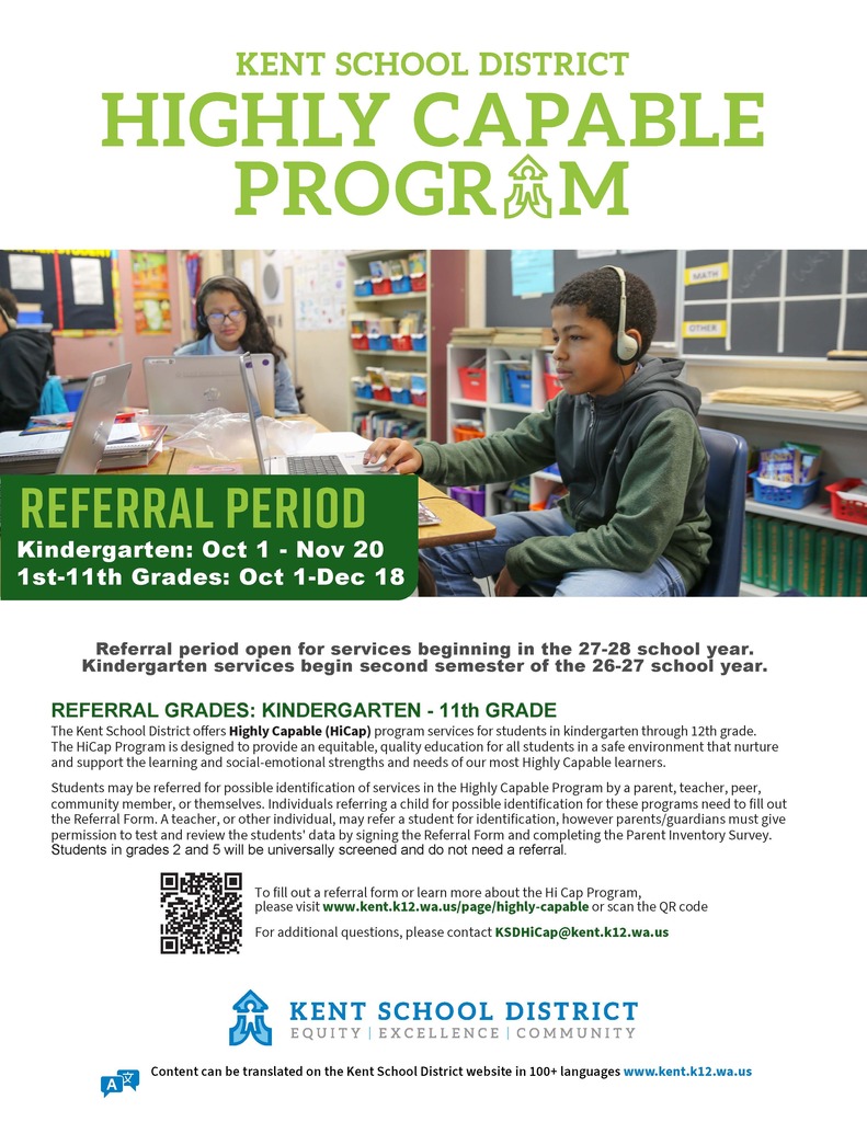 Highly Capable Program
