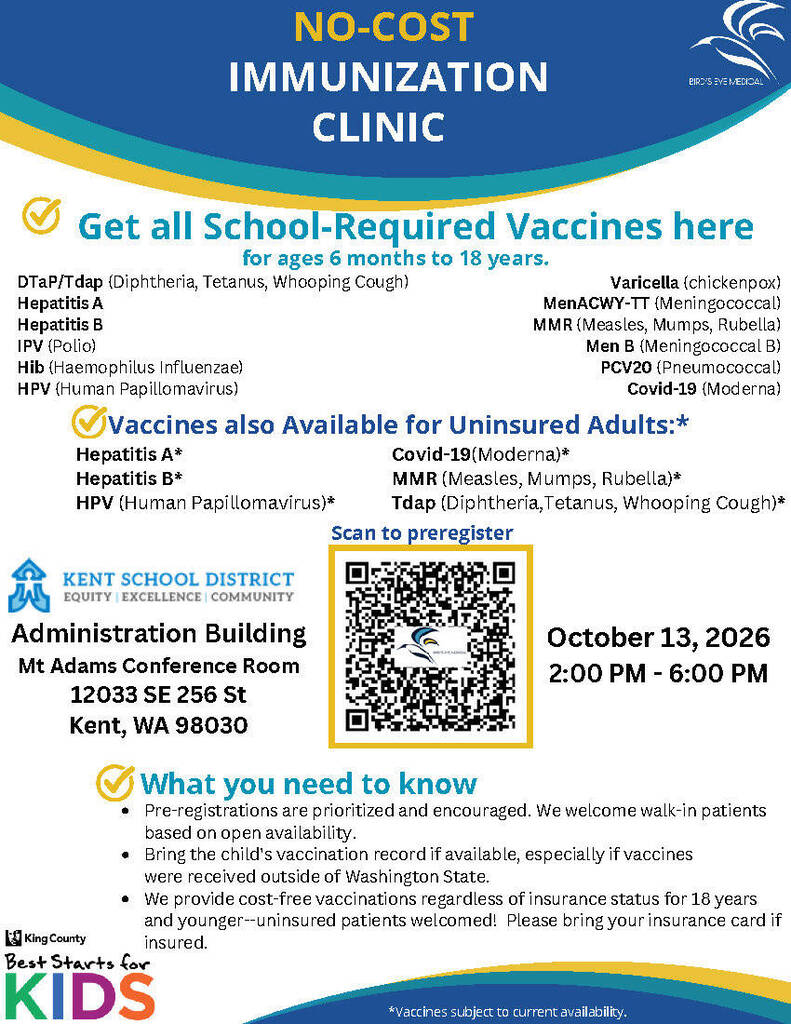 Immunizations