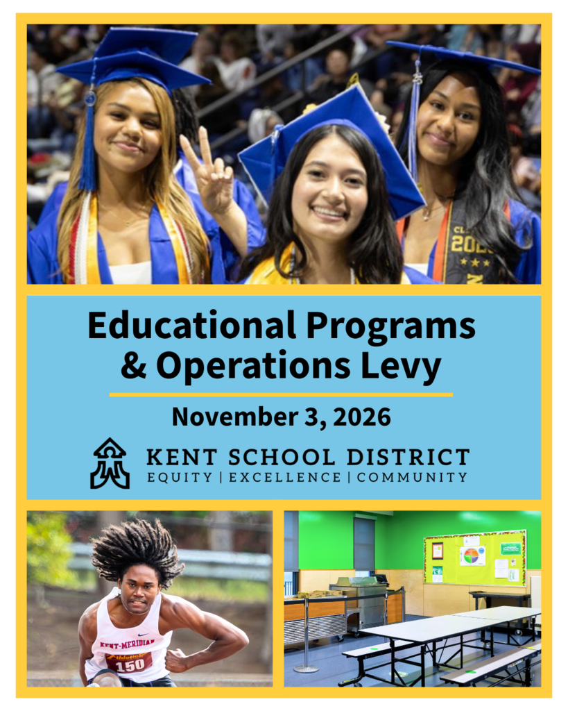 Kent School District Educational Programs & Levy Graphic