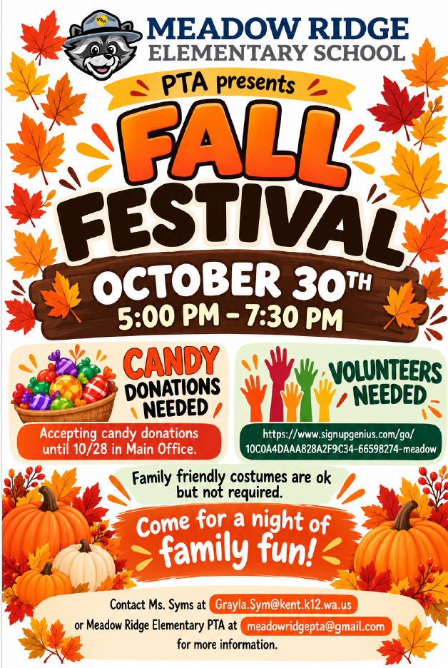 Fall festival flyer