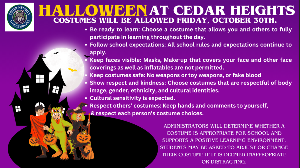 Halloween at Cedar Heights