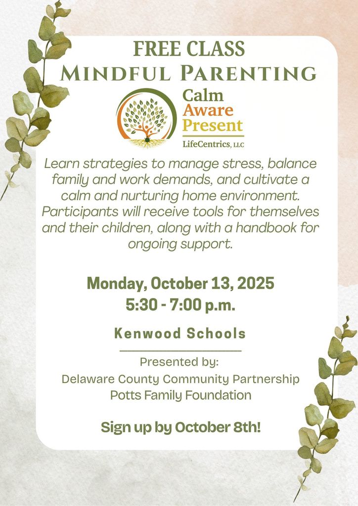 Free Class for Parents.