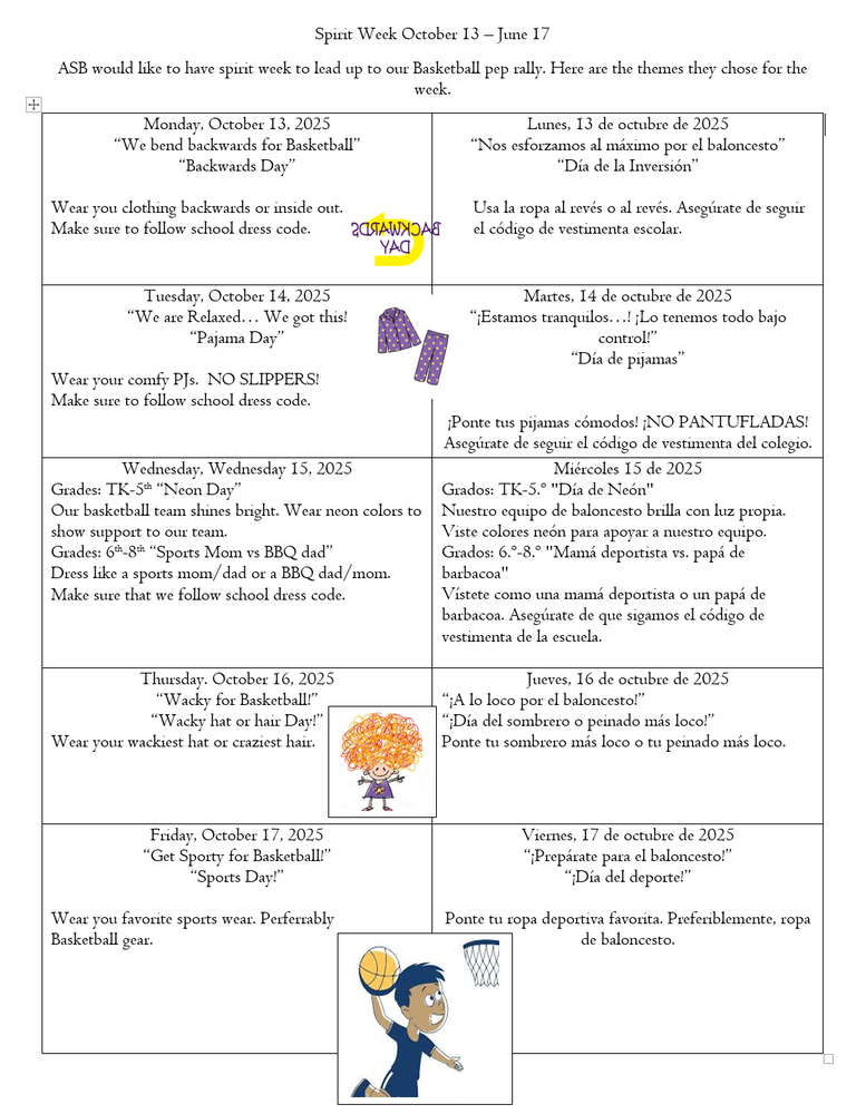 Spirit Week