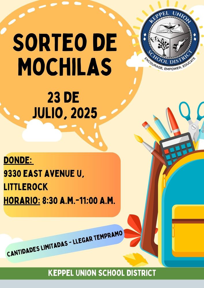 Backpack Giveaway