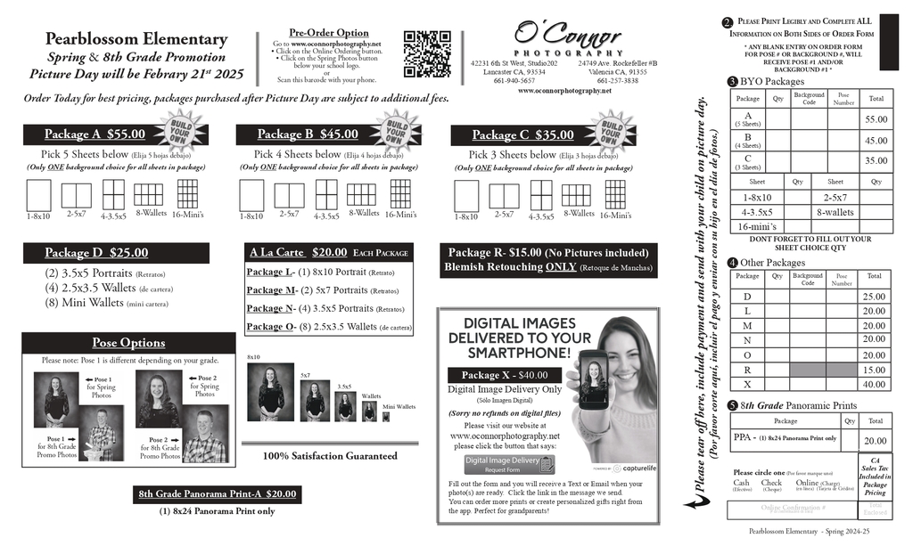 Spring Picture Day Cost