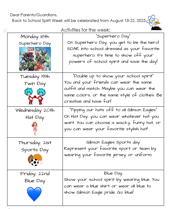 Spirit Week