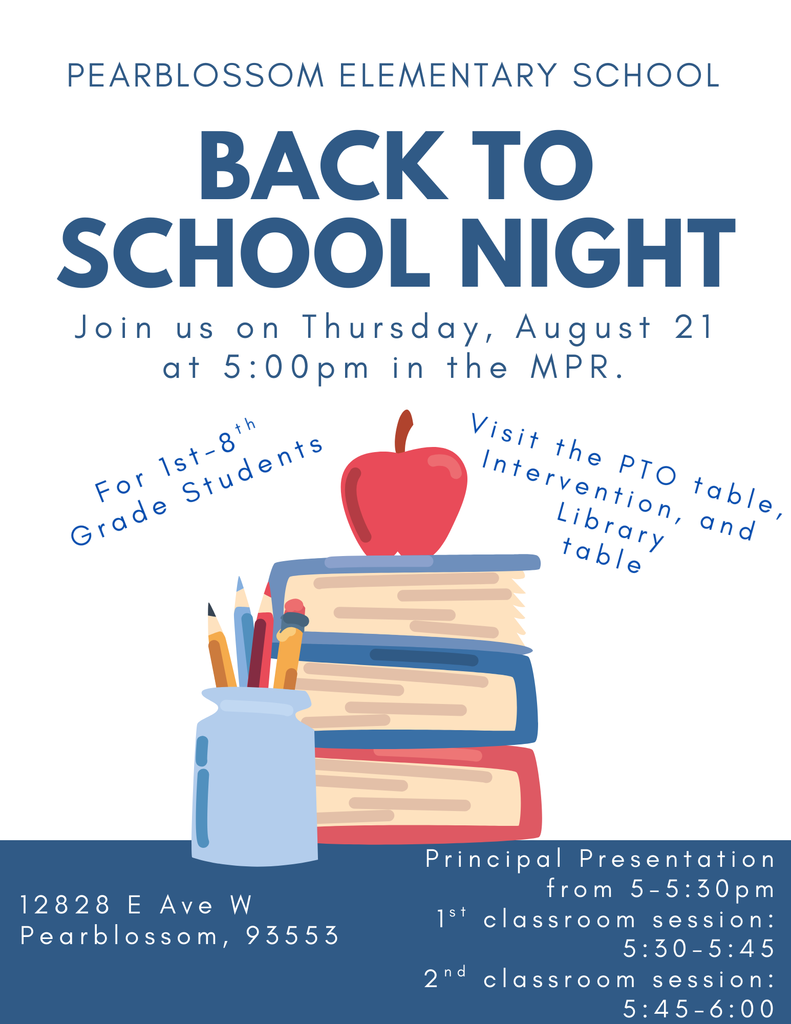 Back To School Night