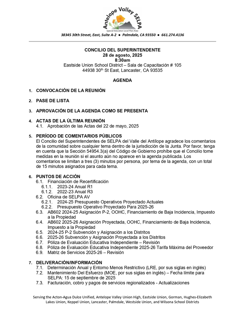 AVSELPA 8.22.2025