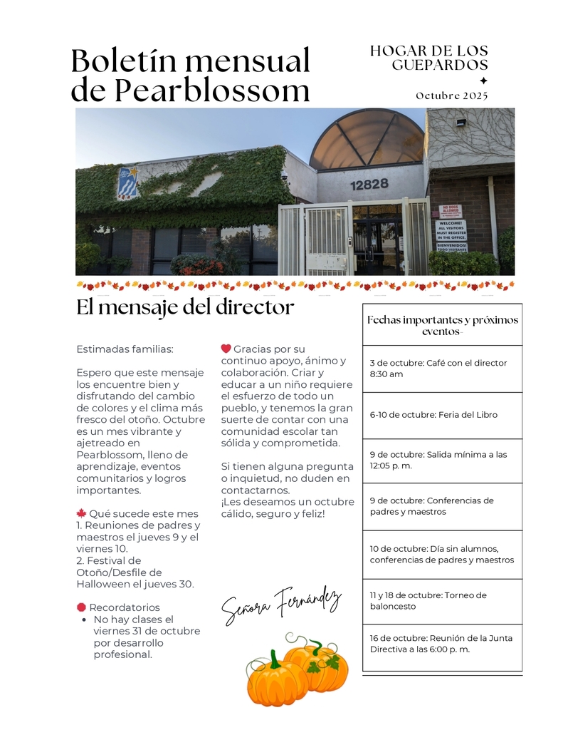 october newletter