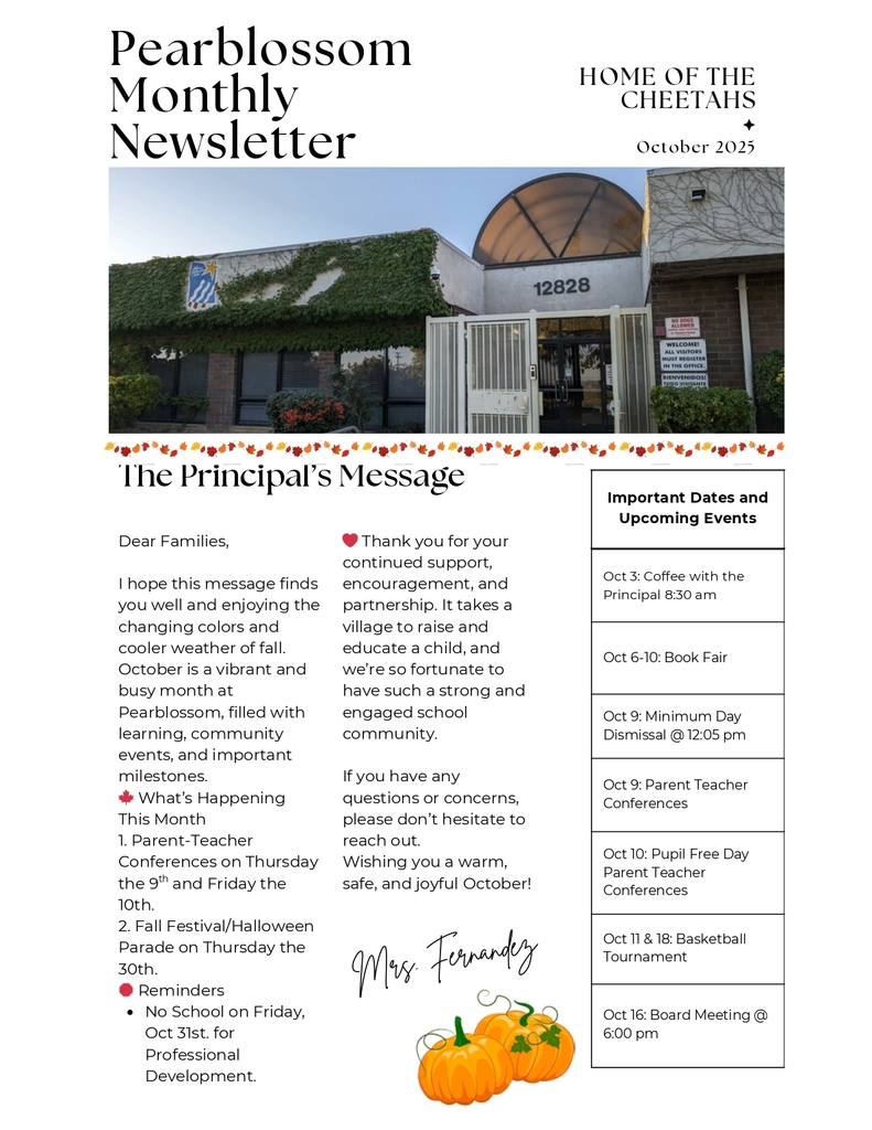 october newletter