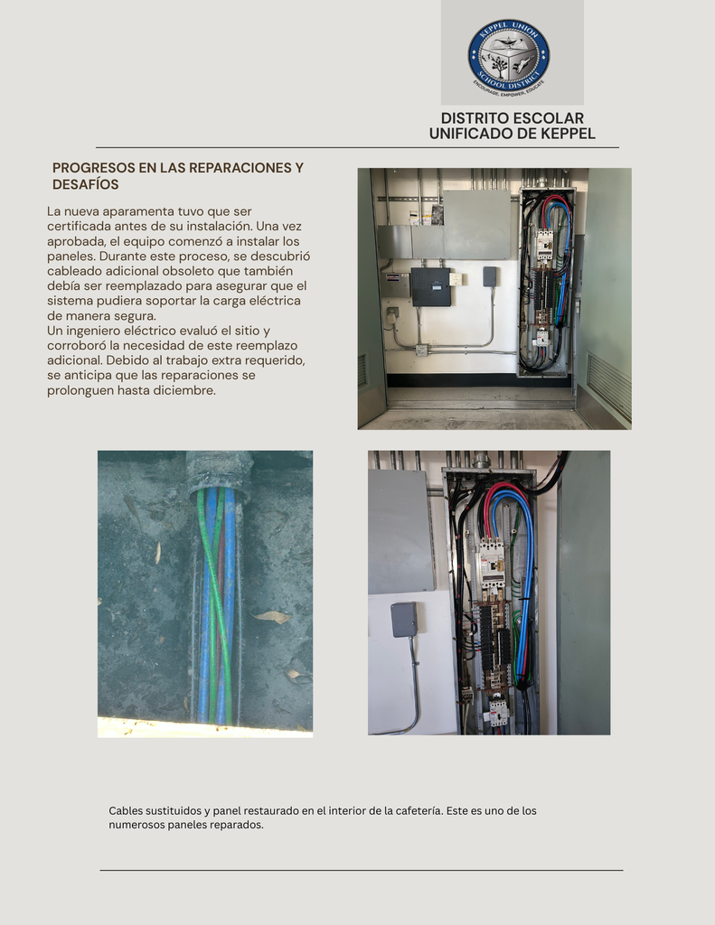 Actualización Sobre Incendios Eléctricos de Alpine 8