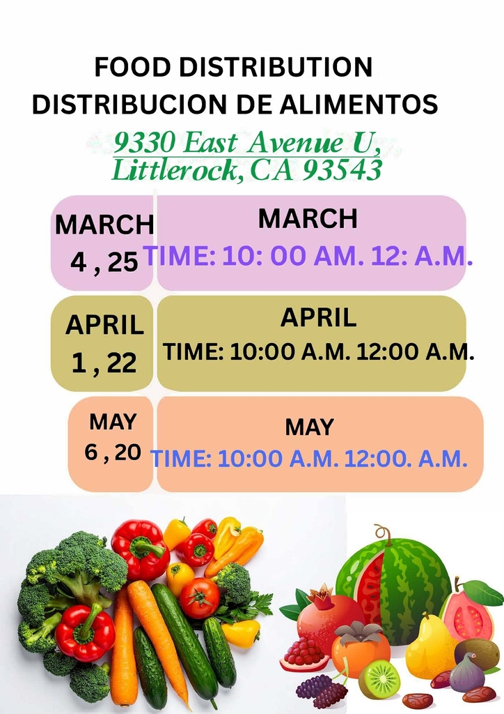 Food Distribution/Distribucion de Comida