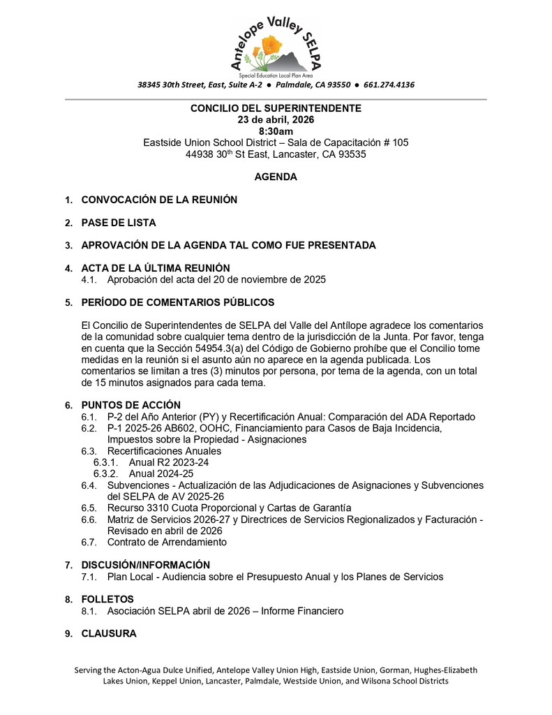 AV Selpa Abril 2026 Pagina 1