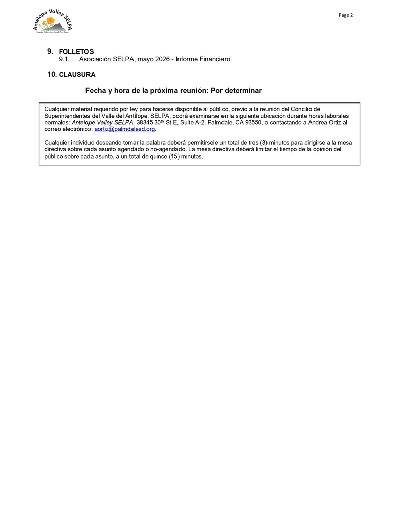 Superintendents' Council Agenda  Pg 4
