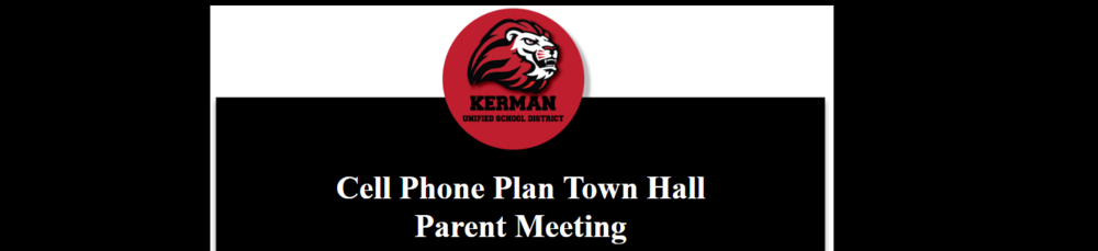 KUSD Cell Phone Plan