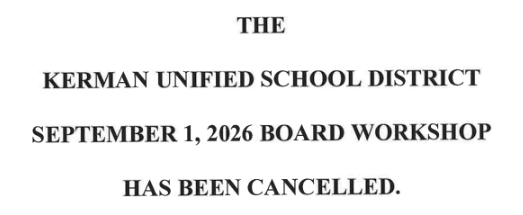 cancelled board meeting agenda