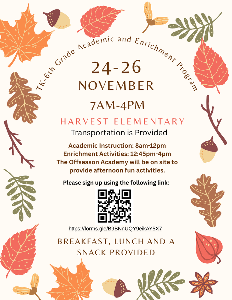ELOP  Fall Academy