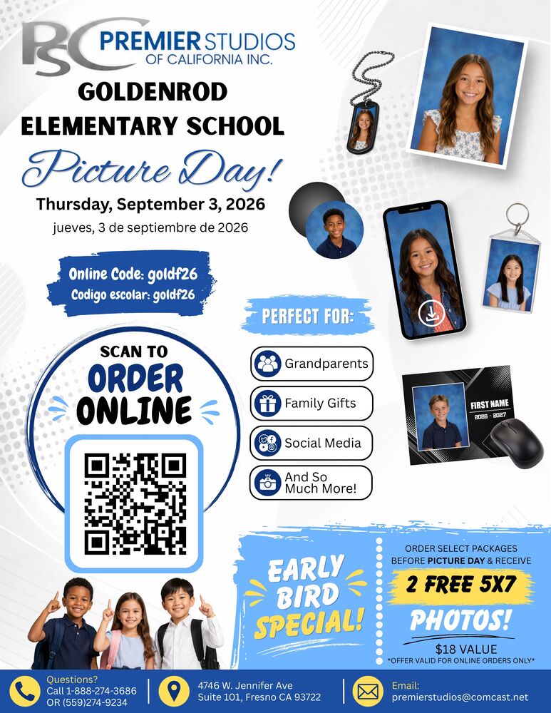 GES Picture Day Flyer 9.3