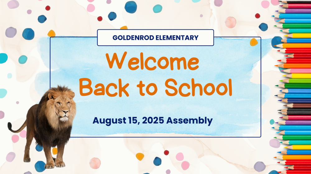 Welcome Back to School