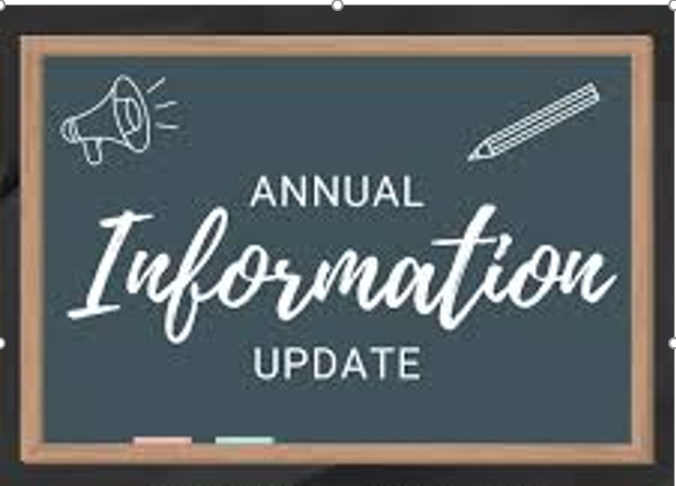 Annual Information Update
