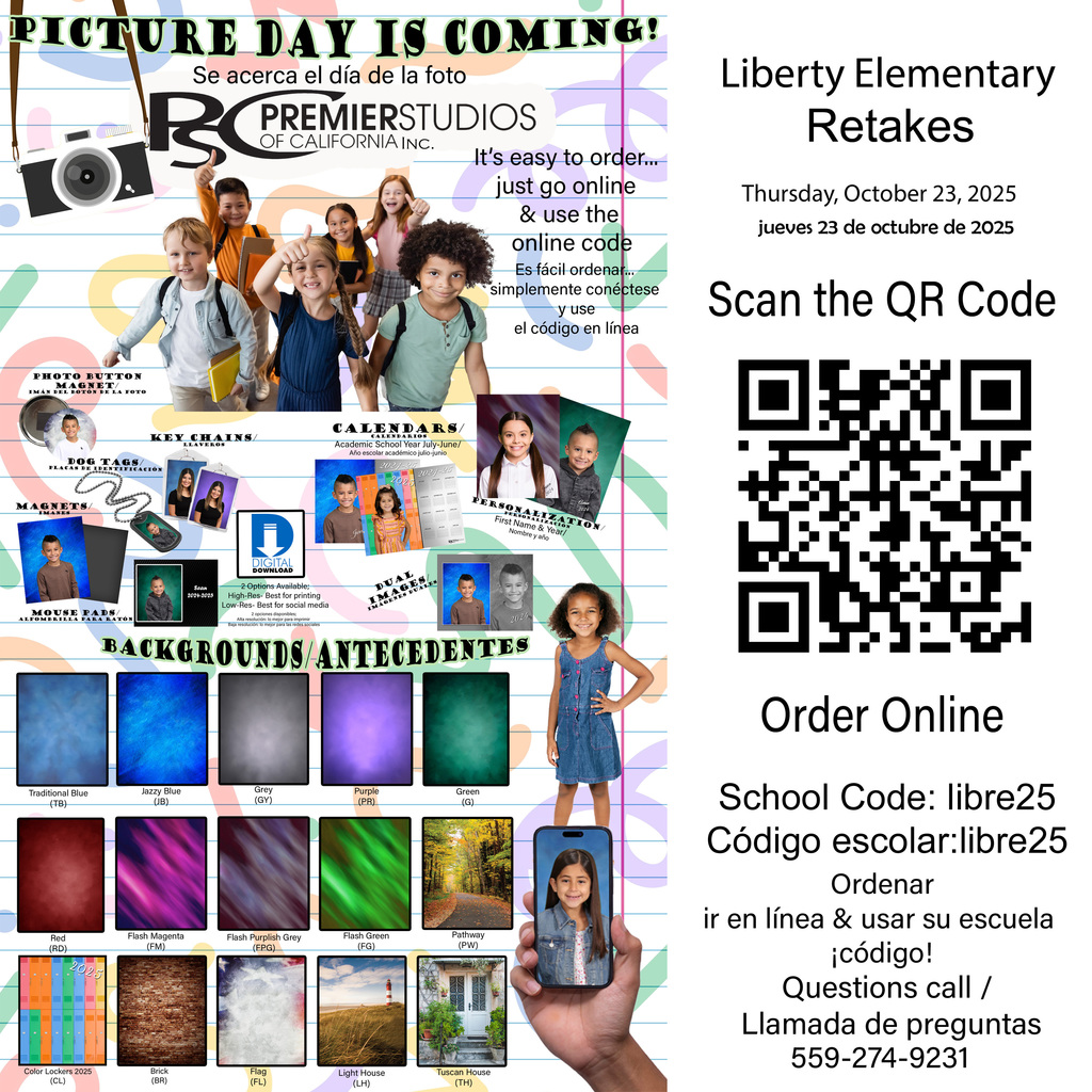 Picture Retakes at Liberty