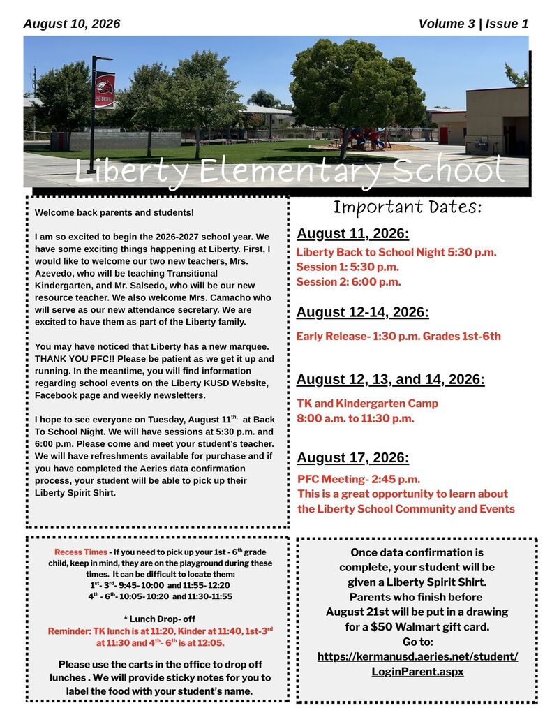 Week of August 10