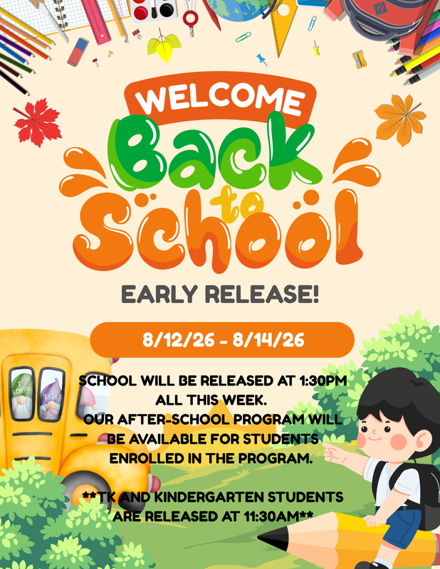 Early Release Week of 8/12