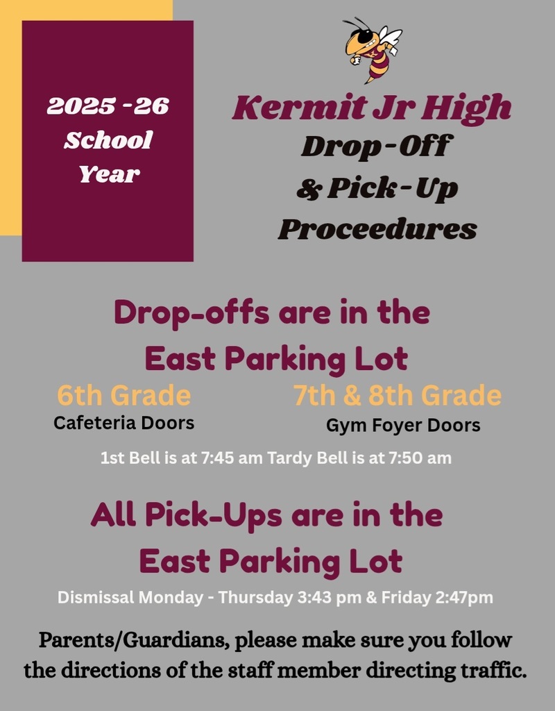 KJH Drop-off and Pick-up 25-26