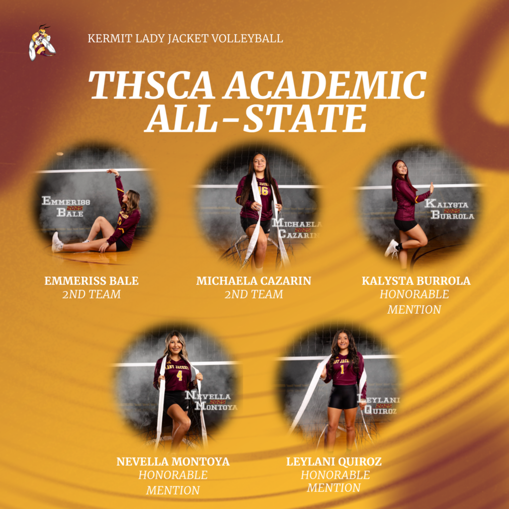 THSCA ACADEMIC ALL-STATE VB