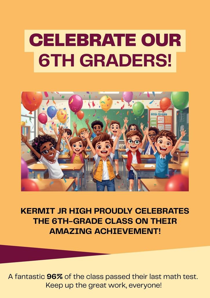 KJH 6th grade Math Test 12/5/25