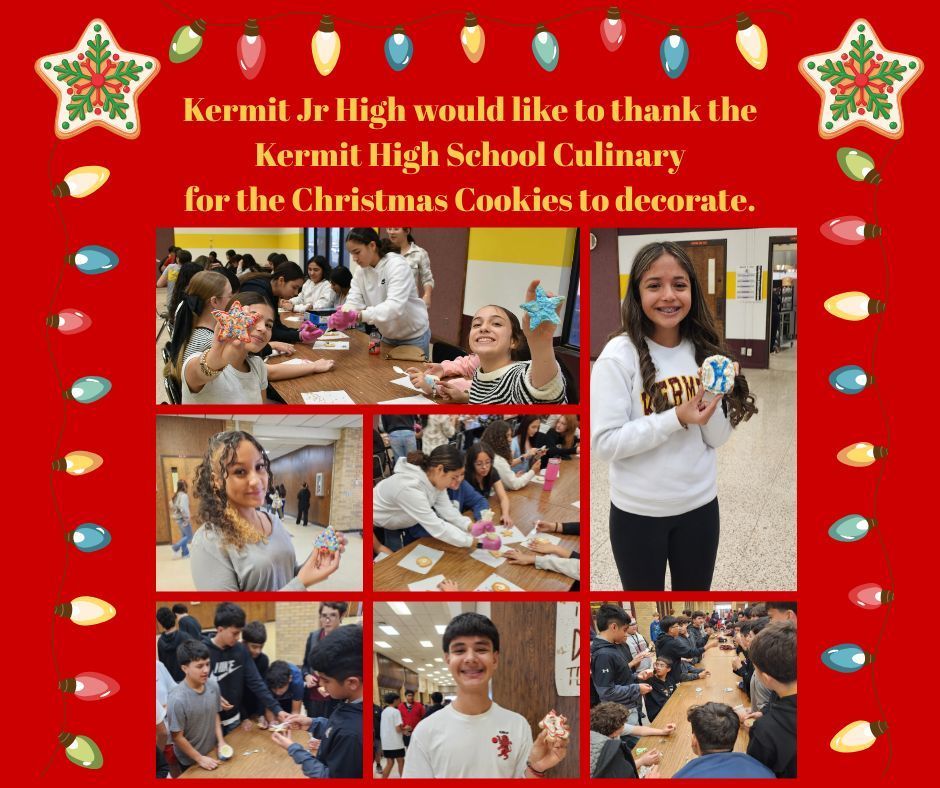 KJH Christmas Cookies 12/18/25