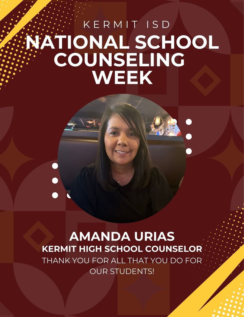 Mrs. Urias - National School Counselor Week