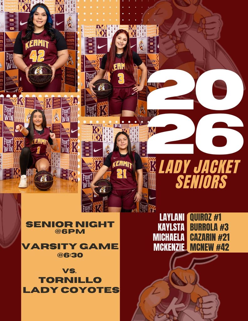 SENIOR NIGHT/DISTRICT GAME VS. TORNILLO