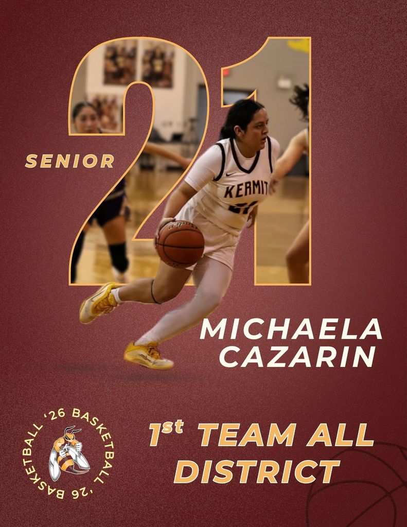 MICHAELA CAZARIN - 1ST TEAM ALL DISTRICT