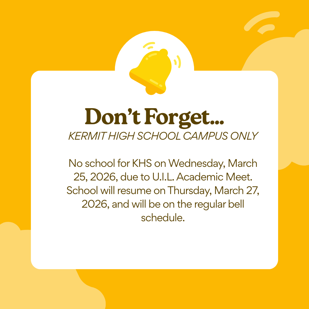 NO SCHOOL 3/25/2026