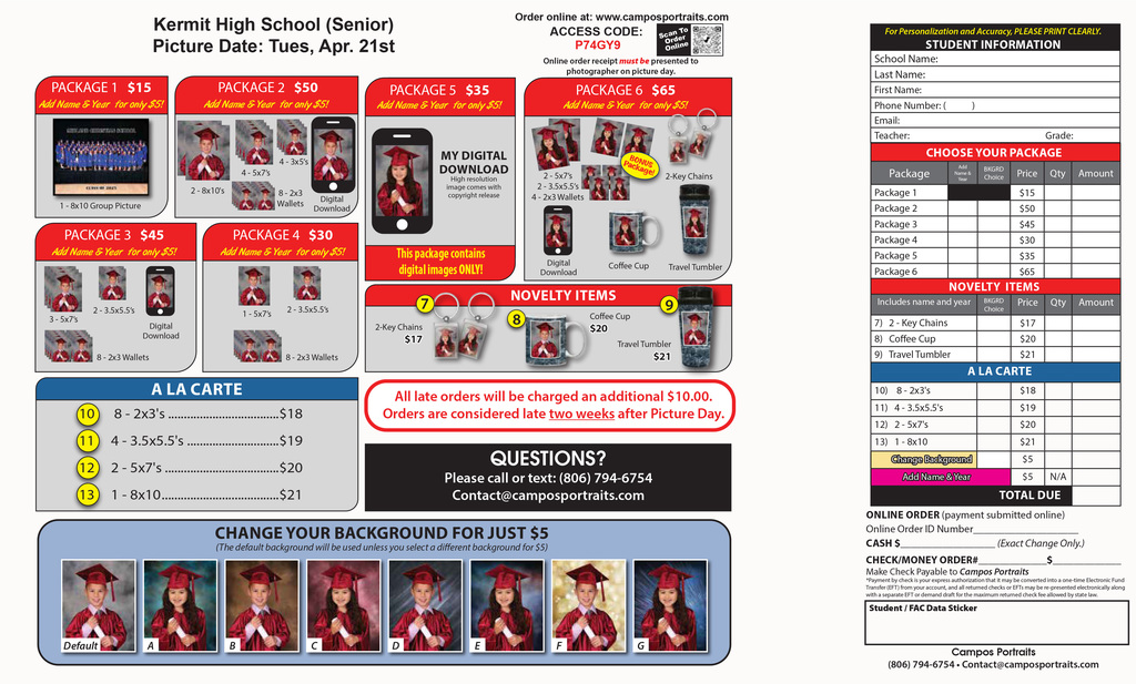 CAP AND GOWN PICTURES