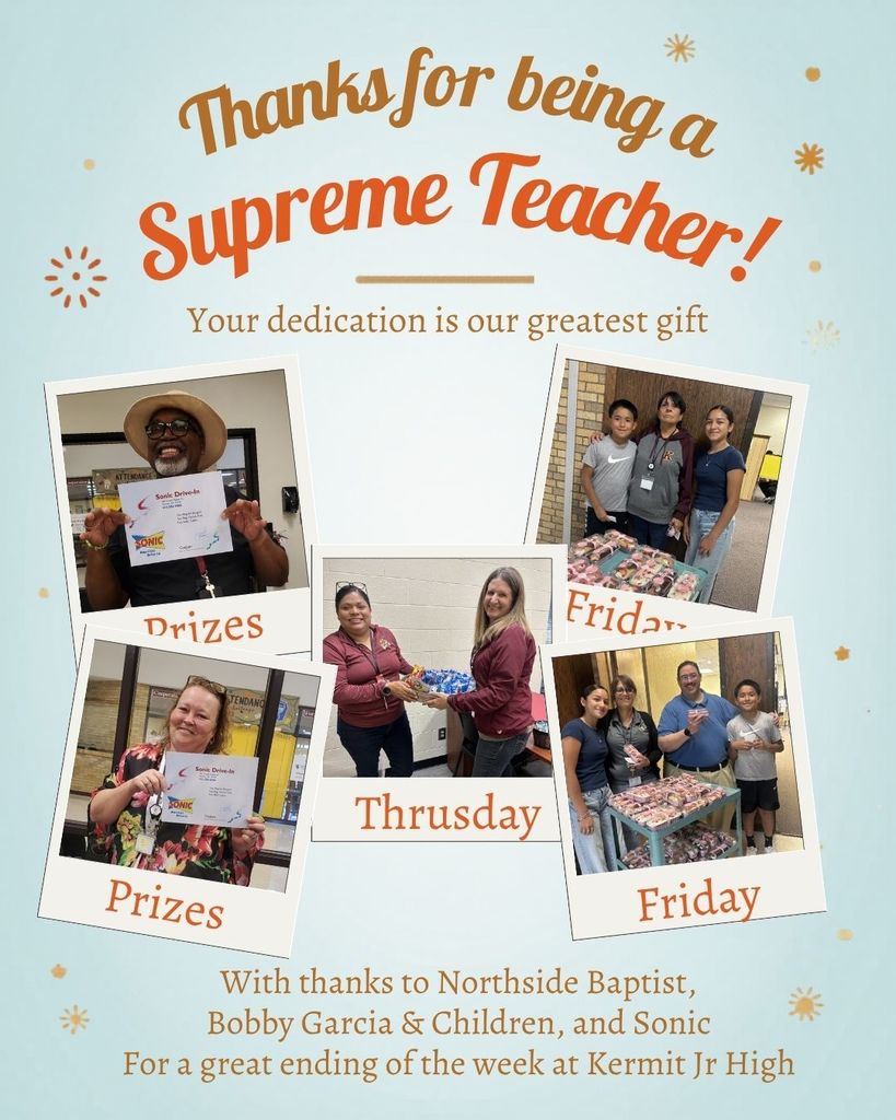 KJH Teacher Apperception Week 5/2026