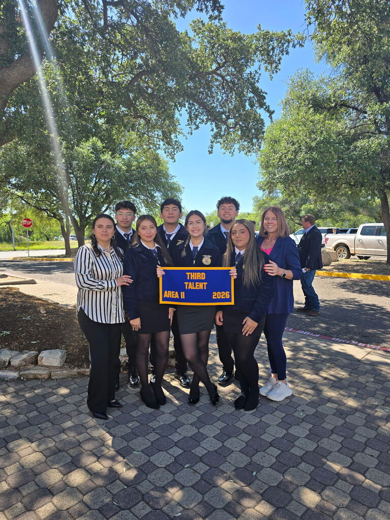 FFA Members who competed at San Angelo