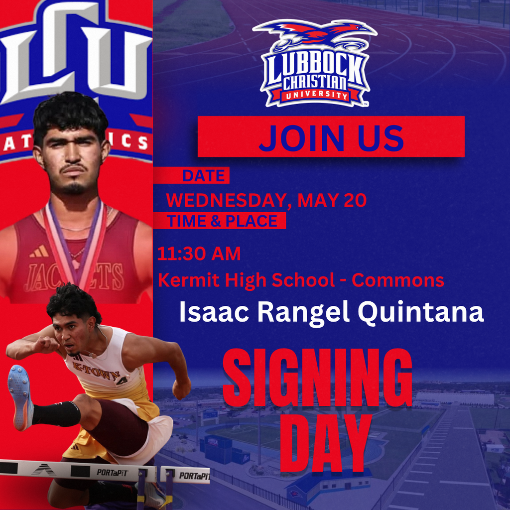 COLLEGE SIGNING FOR ISAAC RANGEL WITH LUBBOCK CHRISTIAN