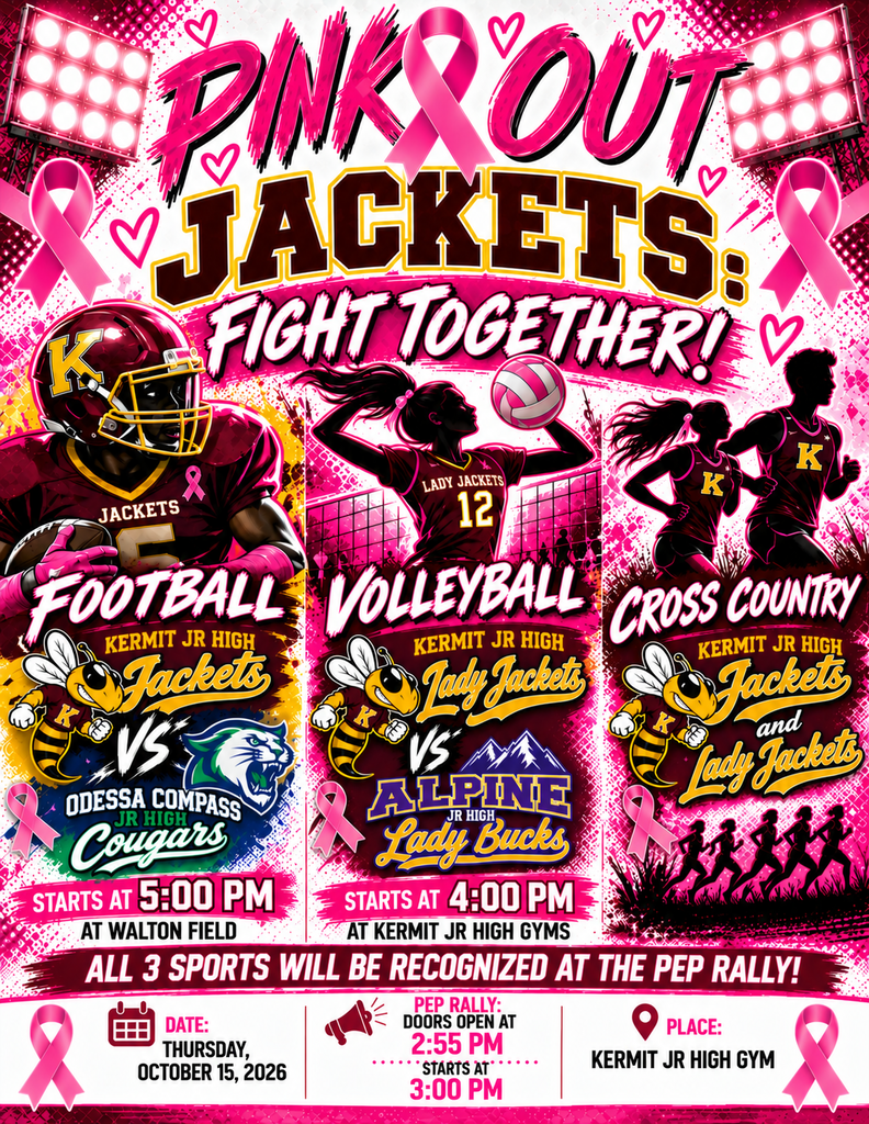 KJH Pink Out Pep Rally 10/15/26