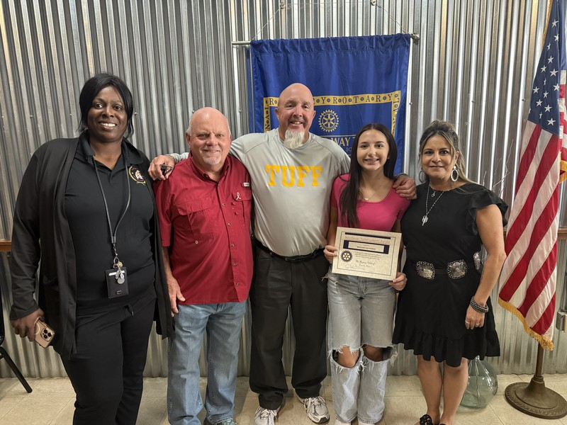 KJHS Rotary Student of the Month- October 2025