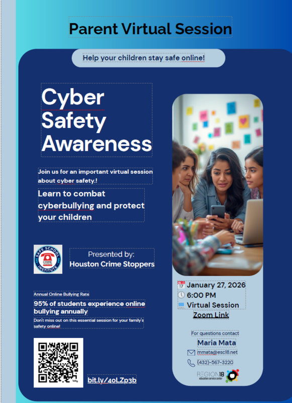 Cyber Safety Awareness-English Flyer
