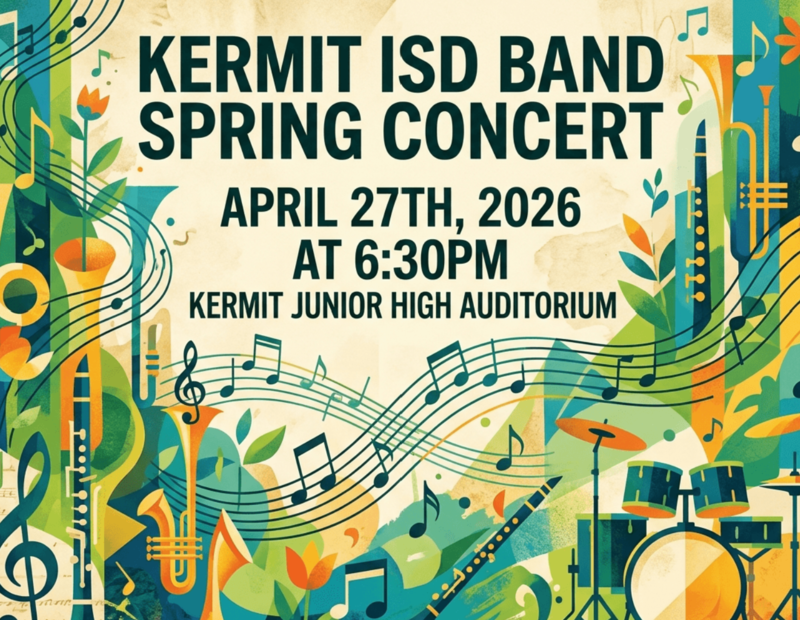Kermit ISD Band Spring Concert