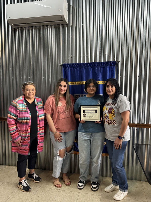 JH Rotary Student-April-Juliana Molina