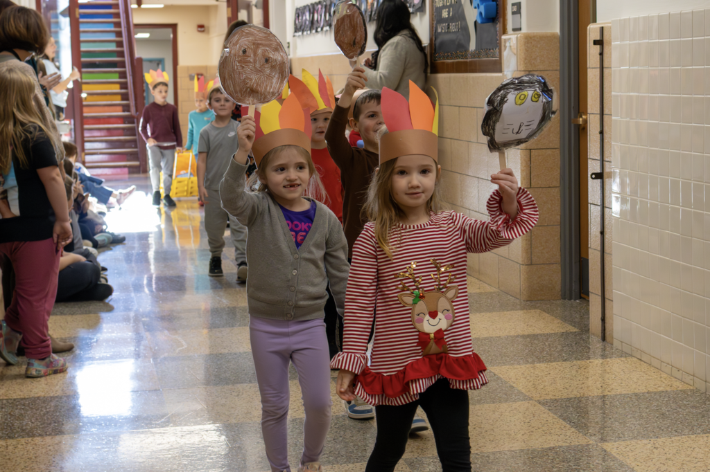 Kindergarten Thanksgiving Parade