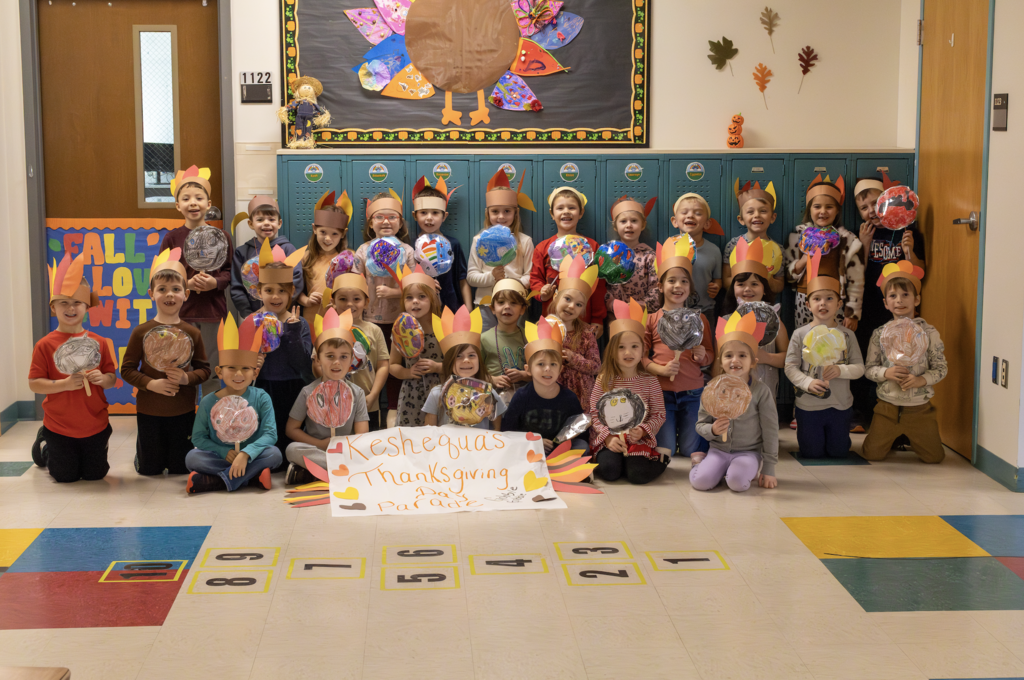 Kindergarten Thanksgiving Parade