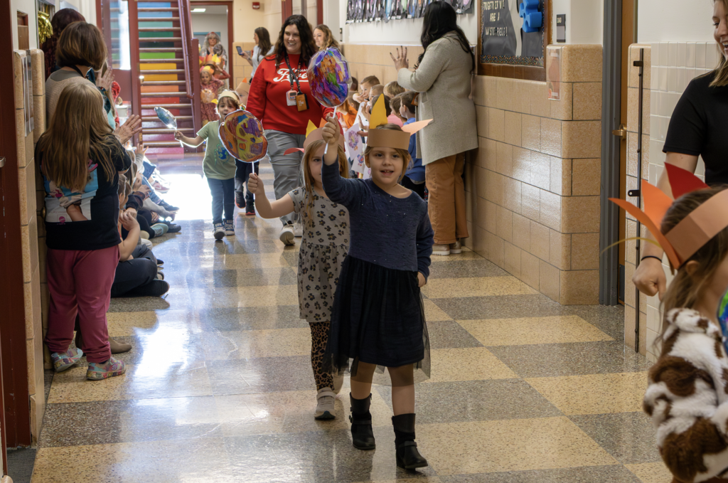 Kindergarten Thanksgiving Parade