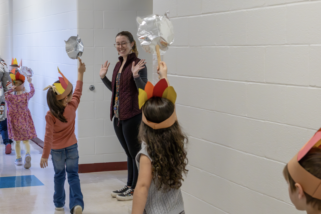 Kindergarten Thanksgiving Parade