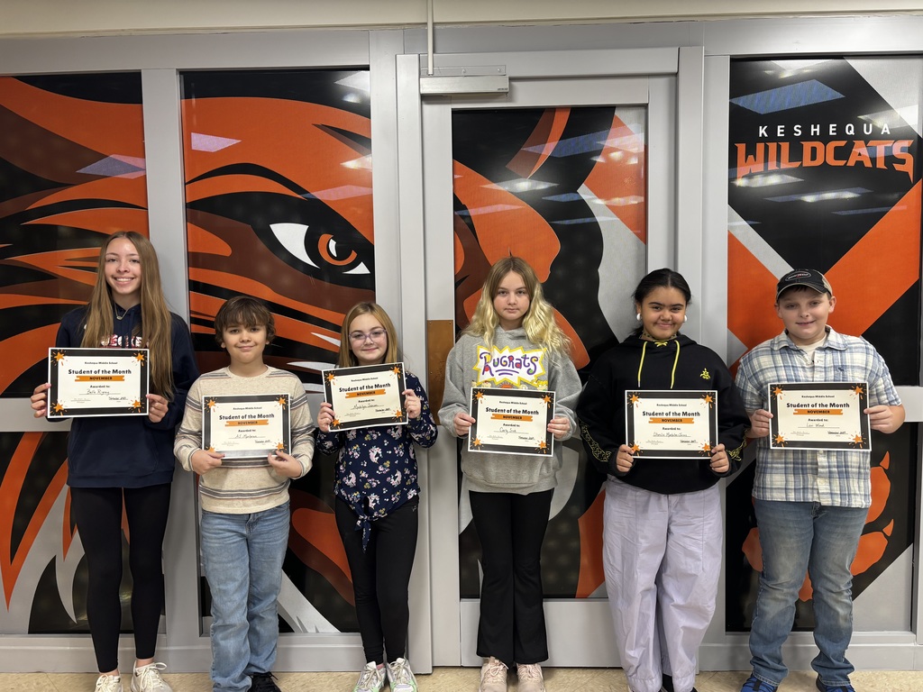 November Students of the Month