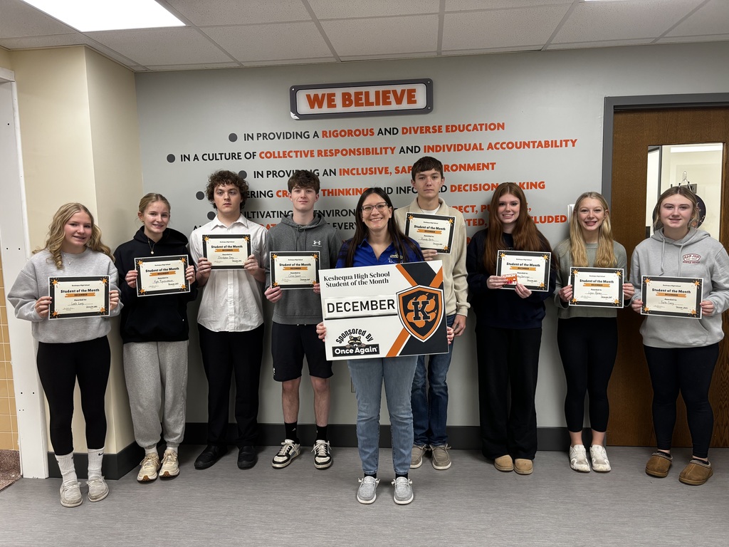 Students of the Month